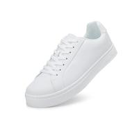 ARRIGO BELLO Sneaker Schuhe Herren Freizeitschuhe Leichtgewicht Walkingschuhe Bequem Sportschuhe Strapazierfähigen Weiß EU41