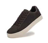ARRIGO BELLO Sneaker Schuhe Herren Freizeitschuhe Leichtgewicht Walkingschuhe Bequem Sportschuhe Strapazierfähigen Dunkelbraun EU43