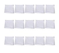 Arroyner 15 x transparente Mini-Make-up-Tasche aus Kunststoff, mit Reißverschluss, Reise-Kulturbeutel, Make-up-Tasche, 15 Stück.