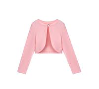 Arshiner Bolero Mädchen Festliche Strickjacke Rosa Cardigan 12-13 Jahre