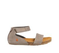 ART 0382 Creta, flache Damen-Sandalen, Aschgrau, 39 EU
