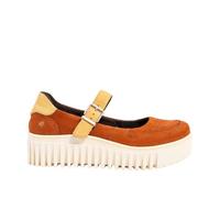ART 1515 Brighton Damen-Plattform, Dark Orange-Honey, Größe 38