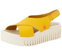 Art 1574 Brighton Damen Sandale, Nappa Yellow, Größe 40, Nappa, Gelb, 40 EU