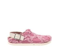 ART 2024 Kassel, flache Sandalen, Unisex, Erwachsene, Pink-Cream, Größe 42