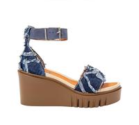 ART 2085 Catania, Sandalen mit Keilabsatz für Damen, Ozean, 38 EU