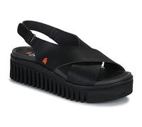 ART Brighton Damen-Sandalen mit Absatz, Schwarz, Größe 39, Schwarz, 39 EU