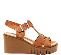ART CATANIA Damen-Sandalen mit Keilabsatz aus Leder, EU, Leder, 40 EU