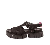 ART Company 1882 Nubuk Black/Madeira Black Damen-Sandalen, Schwarz, 36 EU