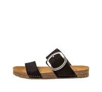 ART Damen 0175 Creta Flache Sandale, Schwarz, 38 EU