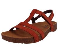 ART Damen 0946 I Breathe Flache Sandale, Dunkel orange, 38 EU