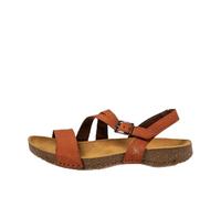 ART Damen 1045 I Breathe Flache Sandale, Dunkel orange, 42 EU