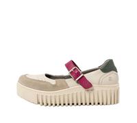 Art Damen 1515 Brighton Plattform, Cremefarben, Fuchsia, 36 EU
