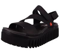 ART Damen 1573 Brighton Sandale, Nappa schwarz, 38 EU