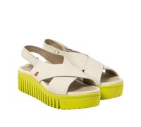 ART Damen 1574 Brighton Sandale, Nappa Cream Pistazie, 41 EU