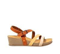 ART Damen 1930 I Live Keilsandale, Dunkelorange, Honig, 41 EU