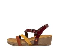 ART Damen 1930 I Live Keilsandale, Mehrfarbig Bordeaux, 38 EU