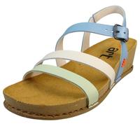 ART Komfort Sandalen I Live Keil 1930 Mehrfarbig Multi Cloud Leder für Damen - 41