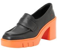 ART Damen 1972 Bern Plattform, Nappa, Schwarz, Orange, 42 EU
