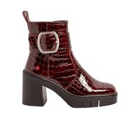 Art Damen 1979 Berna Oxford-Stiefel, Burgunderrot, 42 EU
