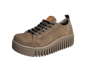 art Damen Plateau Schnürschuhe für Damen, beige, Größe 39 EU