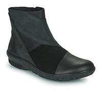 Art für Damen. 114341101003_001 Lederstiefeletten 1434 Antibes schwarz (36), Wohnung, Reißverschluss, Lässig