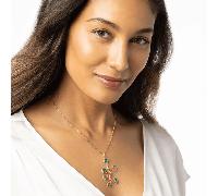 Art déco-Kette »Spiralen«.