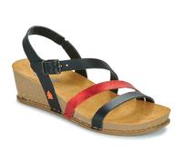 ART I Live Sandalen/Sandaletten Damen Schwarz/Rot - 37 - Sandalen/Sandaletten Shoes