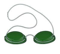 Art of Sun Solarium Schutzbrille grün UV Brille Solariumbrille mit Gummizug, 600005-grün