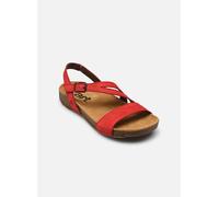 ART Damen 1045 I Breathe Flache Sandale, rot, 36 EU