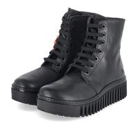 Art Schnürboots BRIGHTON - Gr. 38 - Schwarz - Glattleder