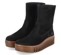 Art Stiefeletten BRIGHTON - Gr. 39 - Schwarz - Rauleder