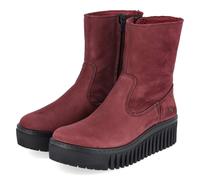 Art Stiefeletten BRIGHTON - Gr. 42 - Rot - Rauleder