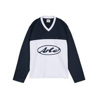 Arte Antwerp Circle Logo Longsleeve XL / White / Navy