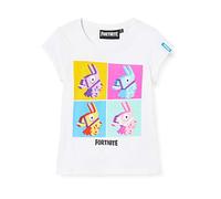 Artesania Cerda Jungen Camiseta Corta Fortnite T-Shirt Not Applicable, Weiß (Blanco C01), 12 Jahre (Herstellergröße: 12A)