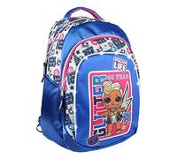 Artesania Cerda Mochila Casual Luces LOL Schulrucksack, 47 cm, Blau (Azul)