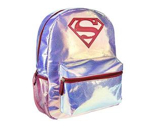 Artesania Cerda Mochila Casual Moda Superman Schulrucksack, 36 cm, Pink (Rosa)