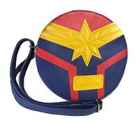 ArtesaniaBolso Bandolera Captain MarvelUnisex-ErwachseneBusiness TascheBlau (Azul)5x18x18 Centimeters (W x H x L)
