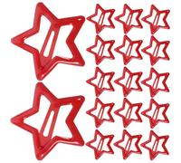 ARTIBETTER 20 Stück Kleine Metall Stern Haarspangen für Frauen und Mädchen Fünfzackige Haarclips mit Schnappverschluss Modische Haaraccessoires für Alltag und Fest