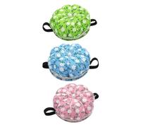 Artibetter 3 Stück Teiliges Nähnadelnadelkissen Mini Kürbis-Pincushion mit Elastischem Handgelenkband Stoff Nadelhalter für Stickerei Quilten und DIY Basteln Komfortabel und Langlebig