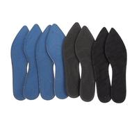ARTIBETTER 4 Paar Stoßdämpfende Schuheinlegesohlen aus Baumwolle für Damen Geschmeidige Geruchshemmende Einlegesohlen für High Heels und Alltag