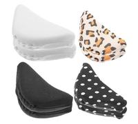 ARTIBETTER 4 Paar Unisex Schuhfüller Einlegesohlen aus Elastischem Schwamm Vorderfußpolster für High Heels Atmungsaktiv und Schweißabsorbierend Zufällige Zufällige Farbe Zufälliger Stil
