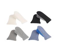 ARTIBETTER 4 Paar Unsichtbare Sportliche Gel Einlegesohlen mit Dämpfung Weiche Druckentlastende Schuherhöhung für Herren Damen Vielseitig für Schuhe