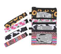 Artibetter 4 Stück Neopren Münzbeutel Klein Flexible Aufbewahrungstasche aus Dehnbarem Material Kreditkarten und Münzfach Tragbarer Organizer für Reisen und Alltag