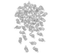 Artibetter 50 Stück Chinesische Pi Yao Anhänger aus Legierung Doppelseitig Feng Shui Glücksbringer Schmuckzubehör für DIY Armband Charm Traditionelles Wohlstandssymbol für Halsketten und