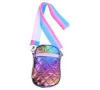 Artibetter Bunte Crossbody Tasche Damen Umhängetasche aus Polyester Leichte und Robuste Schultertasche mit Dekorativem Design für Reisen und Dating