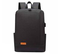 Artibetter Casual USB schulrucksack mit Laptopfach Unisex Daypack aus Wasserfestem Oxford material Verstellbare Schultergurte Geräumiger Studenten Bookbag für Schule und Alltag Schwarz