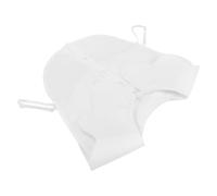 Artibetter Fake Hemdkragen Damen aus Chiffon Weiß Rund Atmungsaktiv Elegant zum Layering im Büro