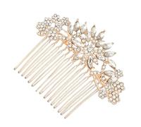 ARTIBETTER Haarkamm Braut Roségold Minimalistischer Stil Haarschmuck Brauthaarkamm für Hochzeitsschleier und Besondere Anlässe Schmuck für Damen und Mädchen