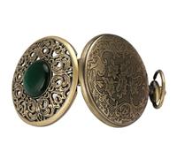 Artibetter Retro Taschenuhr Herren Hängende Taschenuhr mit Kette Hohles Gehäuse aus Robustem Material Anhänger für Alltag und Geschenk