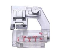 Artibetter SchräGband NäHfuß Aus Kunststoff Und Metall FüR Universal-NäHmaschinen - Einfacher Austausch Ohne Schraubendreher Kompatibel Mit Singer Brother Babylock Und Mehr